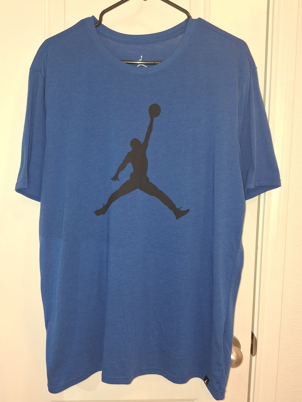 Jordan Blue Short-Sleeve Jumpman Graphic Tee